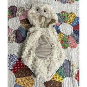 Pottery Barn Kids Baby Lamb sheep plush  Halloween Costume 0-6 Months